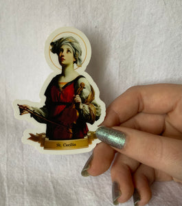 St. Cecilia Sticker