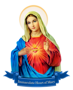 Immaculate Heart of Mary-Auto Decal