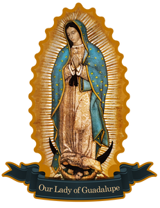 Our Lady of Guadalupe-Auto Decal