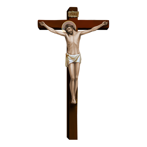 Crucifix Decal