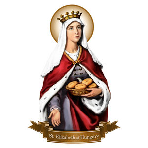 St. Elizabeth of Hungary Decal