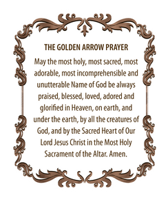 The Golden Arrow Prayer
