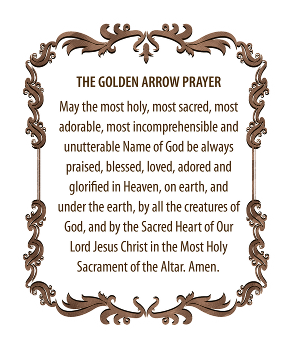 The Golden Arrow Prayer