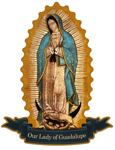 Our Lady of Guadalupe Decal