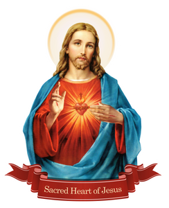 Sacred Heart Decal