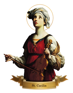 St. Cecilia Decal