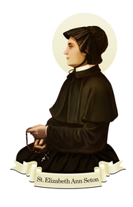 St. Elizabeth Ann Seton Decal