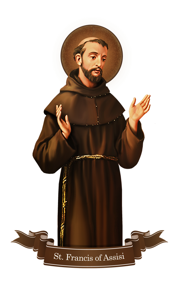 St. Francis of Assisi Decal