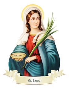 St. Lucy Decal