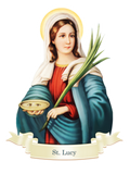 St. Lucy Decal