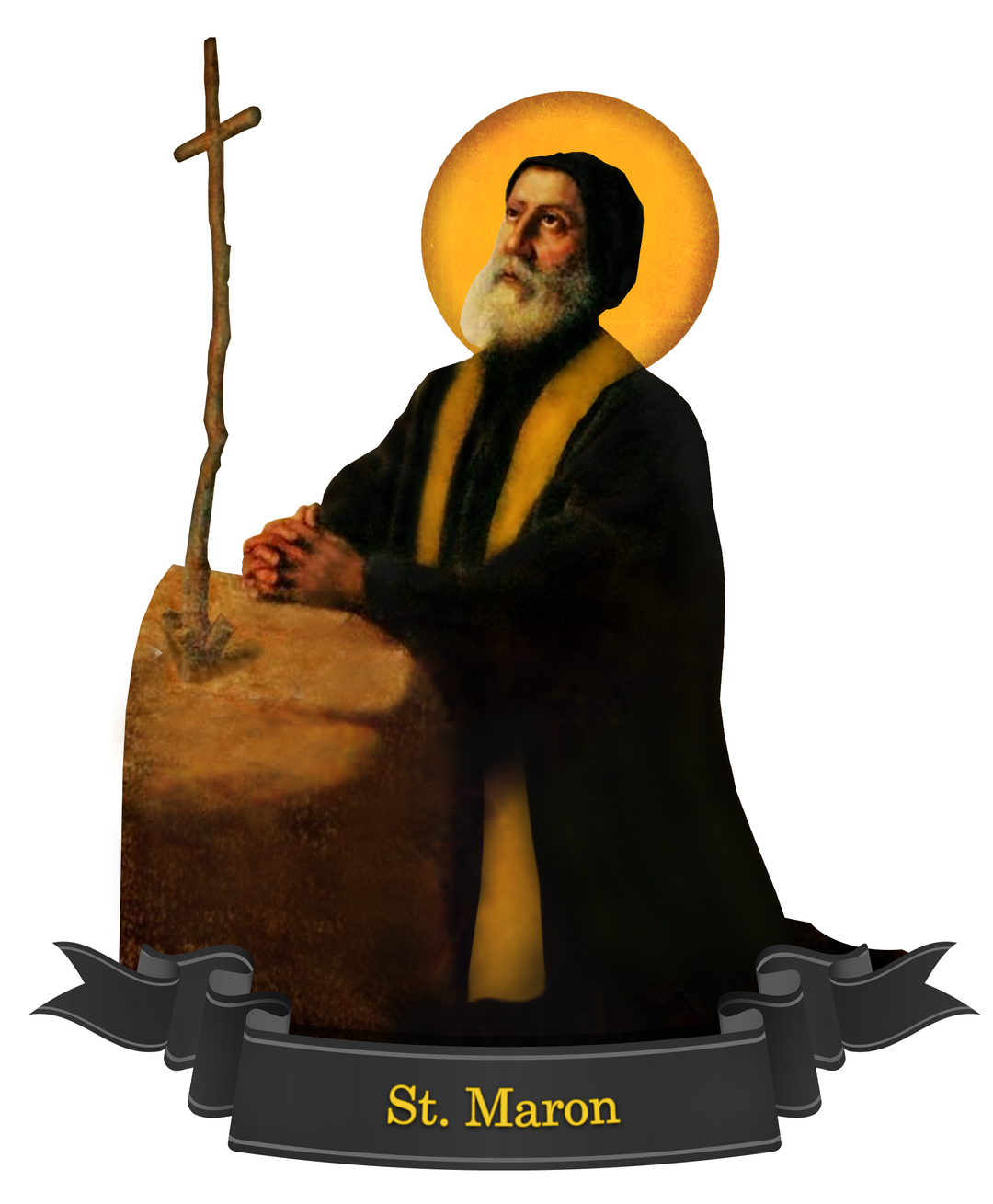 St. Maron Decal – Devout Decals