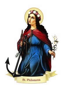 St. Philomena Decal