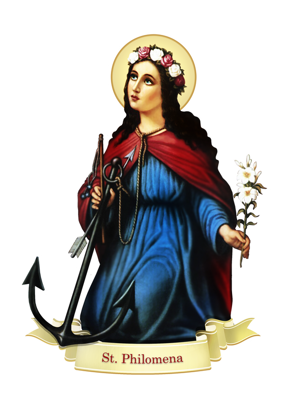 St. Philomena Decal