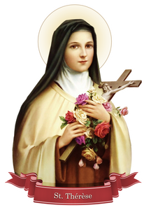 St. Therese of Lisieux Decal