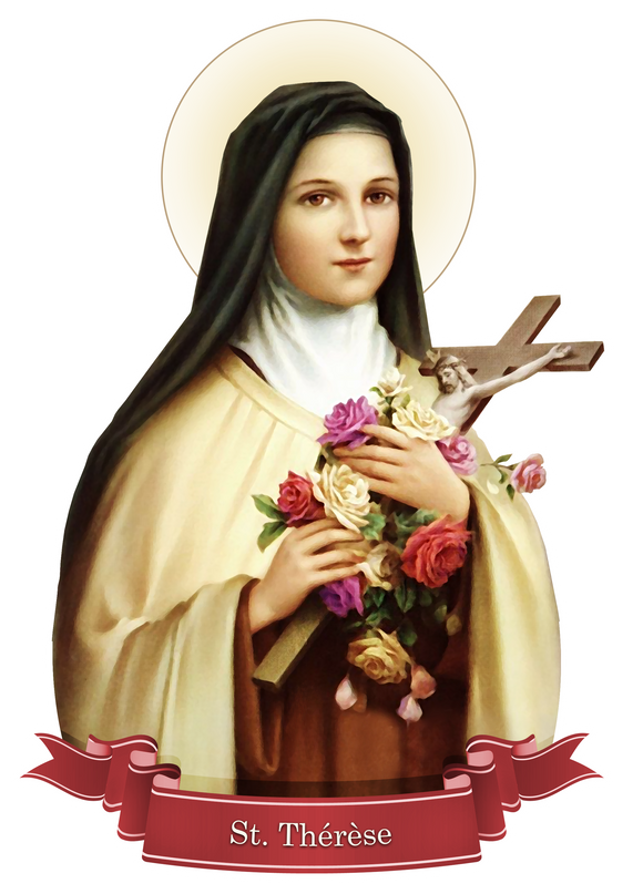 St. Therese of Lisieux Decal