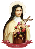 St. Therese of Lisieux Decal
